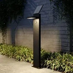 Au&szlig;enleuchte Lucande, Silvan, Schwarz, f&uuml;r Terrasse, Aluminium, Modern - 14 - 100