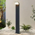 Au&szlig;enleuchte Lucande, Tinna, Schwarz, f&uuml;r Terrasse, Aluminium, Modern - 15 - 80