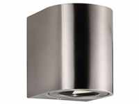 Nordlux - Canto 2 Wandleuchte Stainless Steel