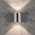 Au&szlig;enleuchte Nordlux, Canto 2, Metallisch, Metall, Modern - 8.7 - 10.4