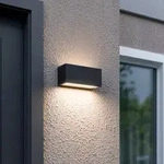 Au&szlig;enleuchte Lucande, BENTE, dimmbar, Schwarz, f&uuml;r Balkon, Metall, Modern - 25 - 11