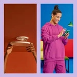 Deckenleuchte WiZ, SuperSlim, dimmbar, Wei&szlig;, f&uuml;r Wohnzimmer, Kunststoff, Modern -