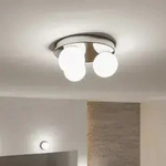 Deckenleuchte Paulmann, Gove, dimmbar, Metallisch, f&uuml;r Wohnzimmer, Glas, Modern - 10