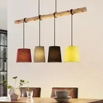 Pendelleuchte Lindby, Moskau, dimmbar, Holz, f&uuml;r Wohnzimmer, Holz, Modern - 116 - 23