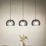 Pendelleuchte Lindby, Jusra, dimmbar, Schwarz, f&uuml;r Wohnzimmer, Metall, Modern - 99 -