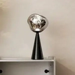 Au&szlig;enleuchte Tom Dixon, Melt, dimmbar, Schwarz, f&uuml;r Schlafzimmer, Kunststoff,