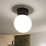 Deckenleuchte Paulmann, Gove, Schwarz, f&uuml;r Wohnzimmer, Glas, Modern - 21.5