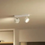 Deckenleuchte Philips, Bracia, Wei&szlig;, f&uuml;r Wohnzimmer, Metall, Modern - 26 - 8.05 -