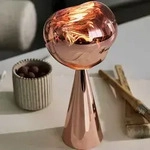 Au&szlig;enleuchte Tom Dixon, Melt, dimmbar, Kupfer, f&uuml;r Terrasse, Kunststoff, Design -