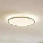 Deckenleuchte Arcchio, Brenda, dimmbar, Wei&szlig;, f&uuml;r Wohnzimmer, Kunststoff, Modern -