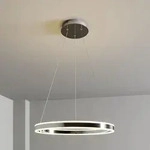 Pendelleuchte Lucande, Lyani, dimmbar, Metallisch, f&uuml;r Wohnzimmer, Metall, Modern -