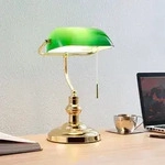 Tischleuchte Lindby, Milenka, Gold / Messing, f&uuml;r Wohnzimmer, Metall, Antik -...