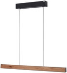 Paul Neuhaus Pure E-Motion 2570 LED-Pendelleuchte-Oak/Black Pearl