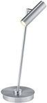 HELL Tom 50352 LED-Tischleuchte-Nickel matt/Chrom-mit LED (2700K)