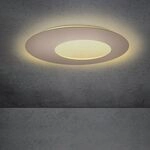 Escale Blade Open 79 LED Wand- und Deckenleuchte-Taupe-mit LED (2700K)