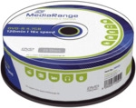 MediaRange DVD-R - 4.7GB/120Min 16-fach/Spindel Packung mit 25 St&uuml;ck.