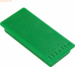Franken Haftmagnet 23mmx50mm gr&uuml;n VE=10 St&uuml;ck