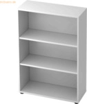 mcbuero.de Regal 3 Ordnerh&ouml;hen BxTxH 800x330x1144mm Wei&szlig;