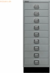 Bisley Schubladenschrank MultiDrawer 39er Serie Sockel A3 9 Schubladen