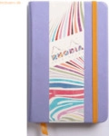 Rhodia Notizbuch Rhodiarama A6 10,5x14,8cm 96 Blatt 90g liniert iris