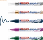Edding Acrylmarker edding 5100 medium 5er-Set sortiert festlich