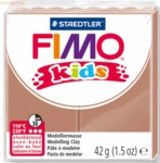 8 x Staedtler Modelliermasse Fimo Kids hellbraun 42g