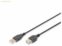 Assmann DIGITUS USB Verlängerungskabel, Typ A St/Bu, 3.0