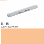 3 x Copic Marker E15 Dark Suntan