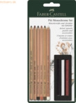 Faber Castell Reisskohlestift Pitt Monochrome Blisterkarte