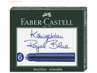 Faber Castell Tintenpatrone für Füllhalter Design und GvFC königsblau