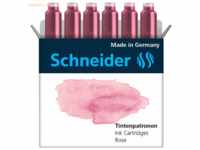 Schneider Tintenpatrone Standard Pastell Rose VE=6 Stück
