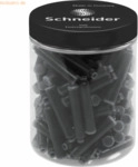6 x Schneider Tintenpatrone Standard schwarz Runddose VE=100 St&uuml;ck