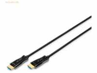 Assmann DIGITUS HDMI AOC Hybrid LWL Kabel, UHD 4K, Typ-A St/St, 15m
