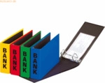 10 x Pagna Bankordner Basic Colours A5 quer sortiert
