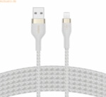 Belkin Belkin PRO Flex Lightning/USB-A Kabel, Apple zert., 3m, wei&szlig;