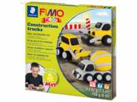 Staedtler Modelliermasse Fimo Kids form&play -Construction Trucks- 4x4