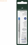5 x Faber Castell Kugelschreibermine XB blau Blisterkarte
