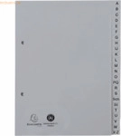Exacompta Register 1743B A5 PP A-Z grau
