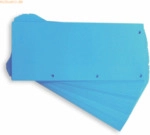 Oxford Trennstreifen Duo 240x105mm 160g/qm VE=60 St&uuml;ck blau