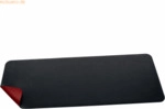 Sigel Schreibunterlage einrollbar schwarz-rot Lederimitat 800x300x2mm