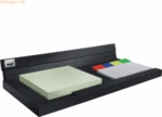 Sigel Memocenter cintano : S saphirschwarzes Lederimitat B20x T3,6x H1