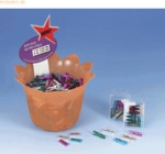 10 x Wedo Mini-W&auml;scheklammer MiniClip 25mm sortiert VE=10 St&uuml;ck