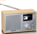 Lenco LENCO DAR-017 DAB+/FM Radio mit Bluetooth, Holz
