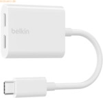 Belkin Belkin RockStar USB-C Audio- und Ladeadapter, wei&szlig;