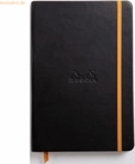 Rhodia Notizbuch Rhodiarama A5 14,8x21cm 96 Blatt 90g liniert schwarz