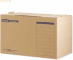 5 x ELBA Archiv-Box tric system 490x350x319mm Wellpappe naturbraun
