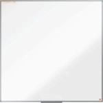 Nobo Whiteboard Essence Stahl magnetisch Aluminiumrahmen 1200x1200mm w