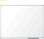 Nobo Wei&szlig;wandtafel Basic Stahl magnetisch Aluminumrahmen 150x100cm wei