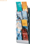 Paperflow Wandprospekthalter INTEGRAL 4065X4.35 DIN A5 PS aluminium