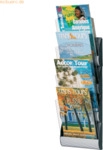 Paperflow Wandprospekthalter INTEGRAL 4064X4.35 DIN A4 PS aluminium